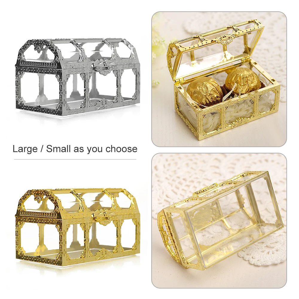 Портативная косметическая коробка Европейский полый Золотой Серебряный сундук