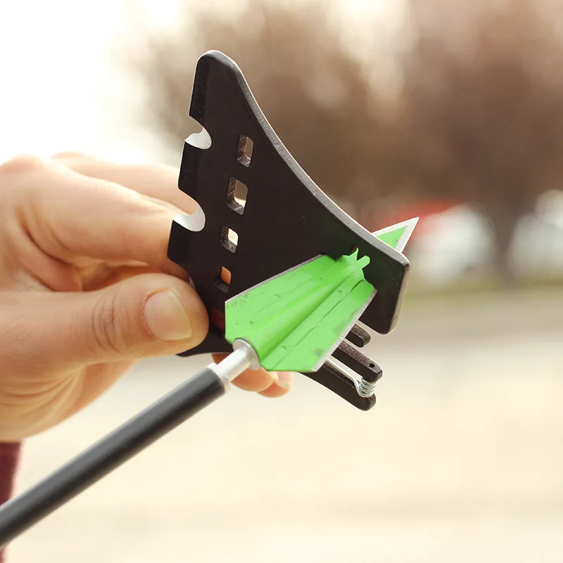 

Archery Multifunctional Repair Tool Fletch Removing Gear Cleaner Nock Adjusting Device for Archery Broadhead Wrench Tool