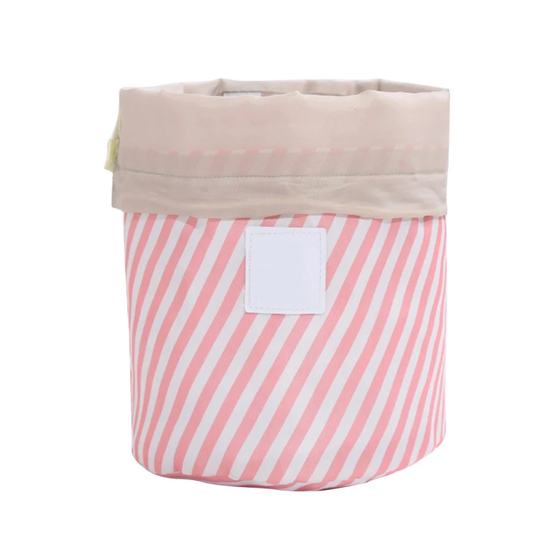 Новинка 2019 круглая женская косметичка для путешествий органайзер макияжа