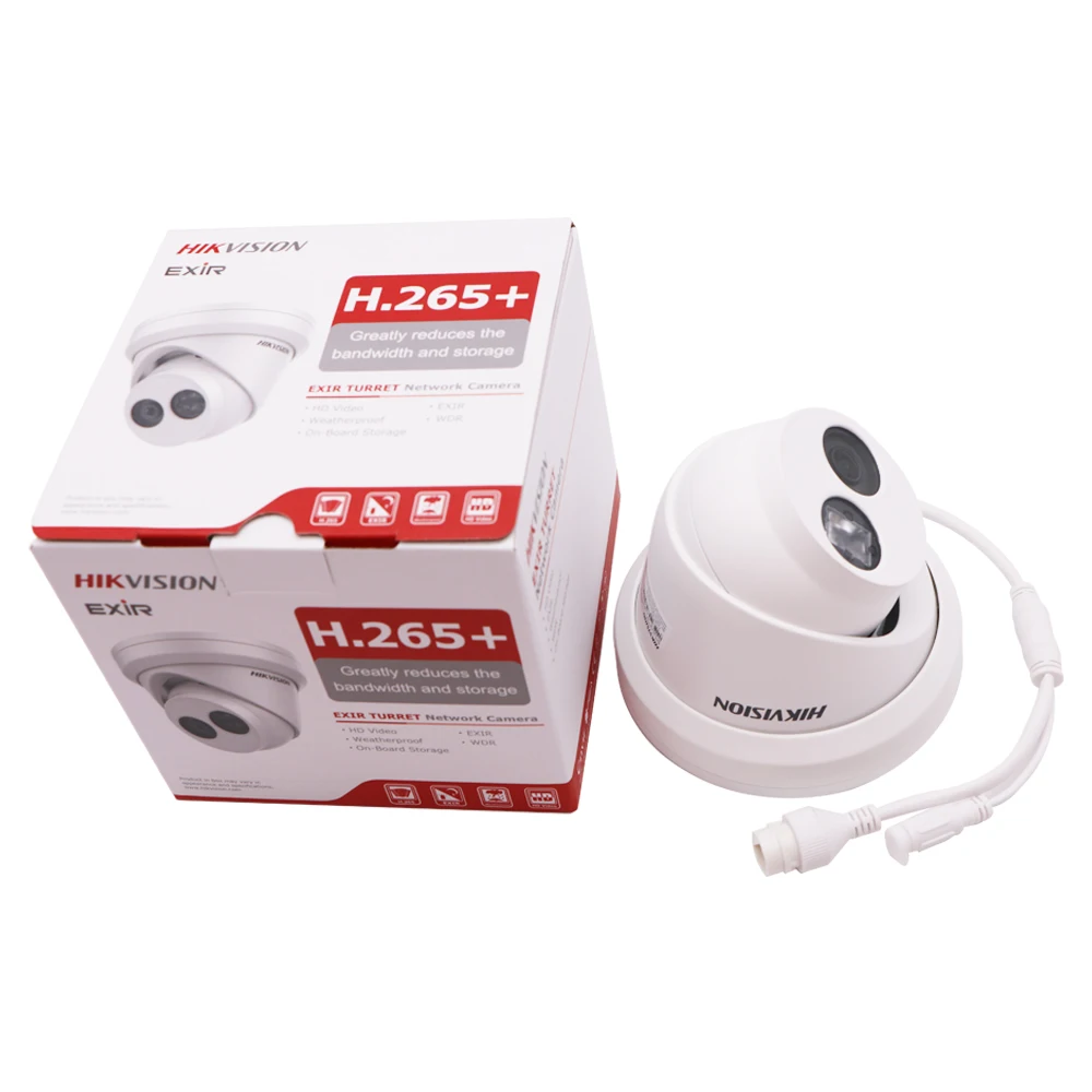 Hikvision 8MP видео наблюдение POE IP камера наружная DS 2CD2383G0 I HD IR 30m револьверная H.265 + с 2