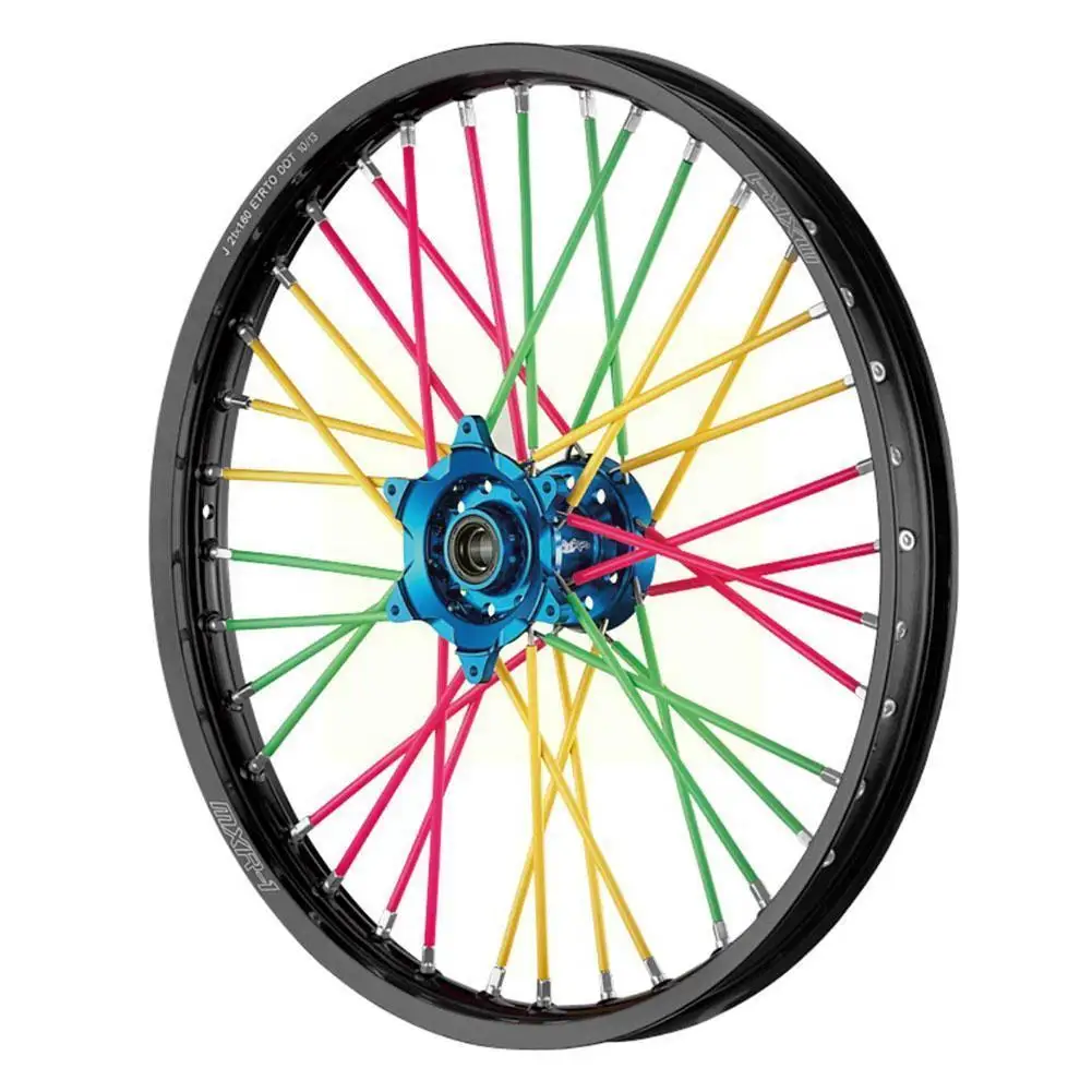 

Motorcycle Wheel Spoked Protector Wraps Rims Skin Trim Pipe Bicycle Hub Sleeve Accessories For Motocross Wheel Spoke Covers J7K8
