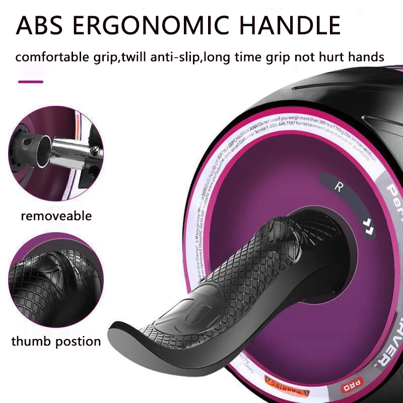 

Fitness Training Abs Roller Abdominal Exercise Rebound Wheel Workout Gym Sports