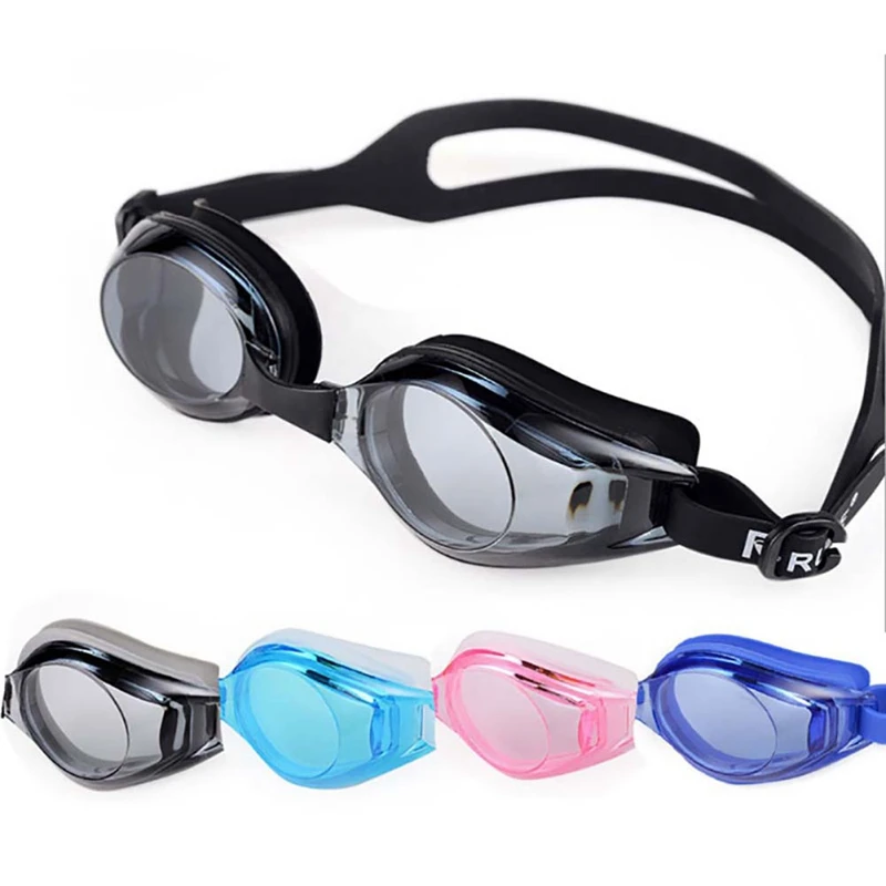 

2020 Professional Silicone Swimming With Earplug for Men Women Water Sports Eyewear Goggles Anti-fog UV Swimming Glasses