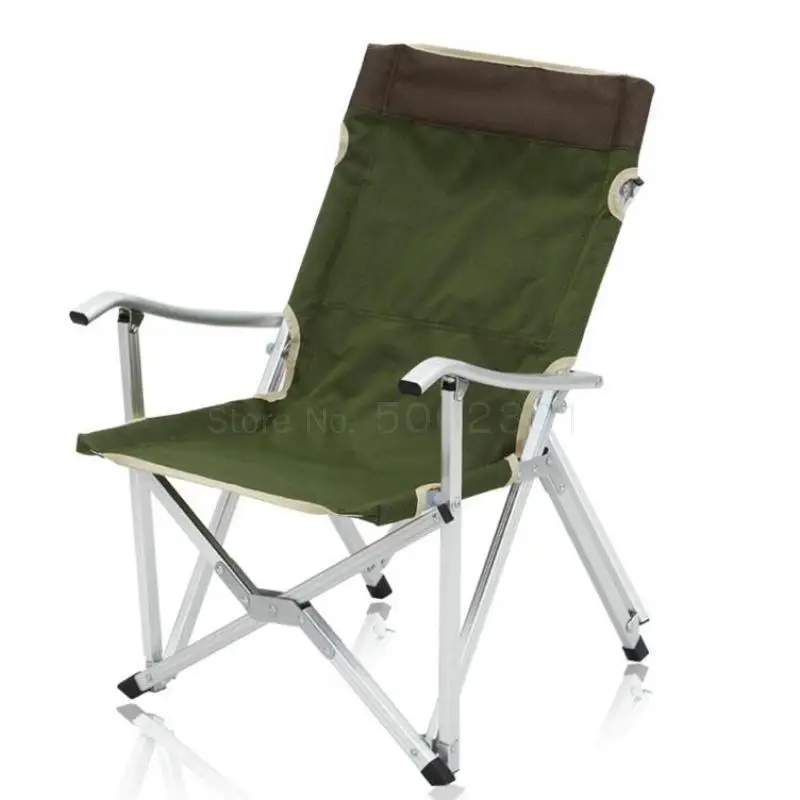 Складное кресло из алюминиевого сплава портативное для отдыха на открытом