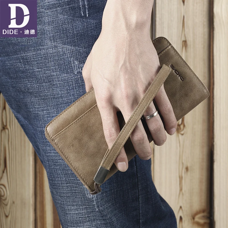 DIDE повседневная сумка для телефона клатч кошелек из натуральной кожи кошельки
