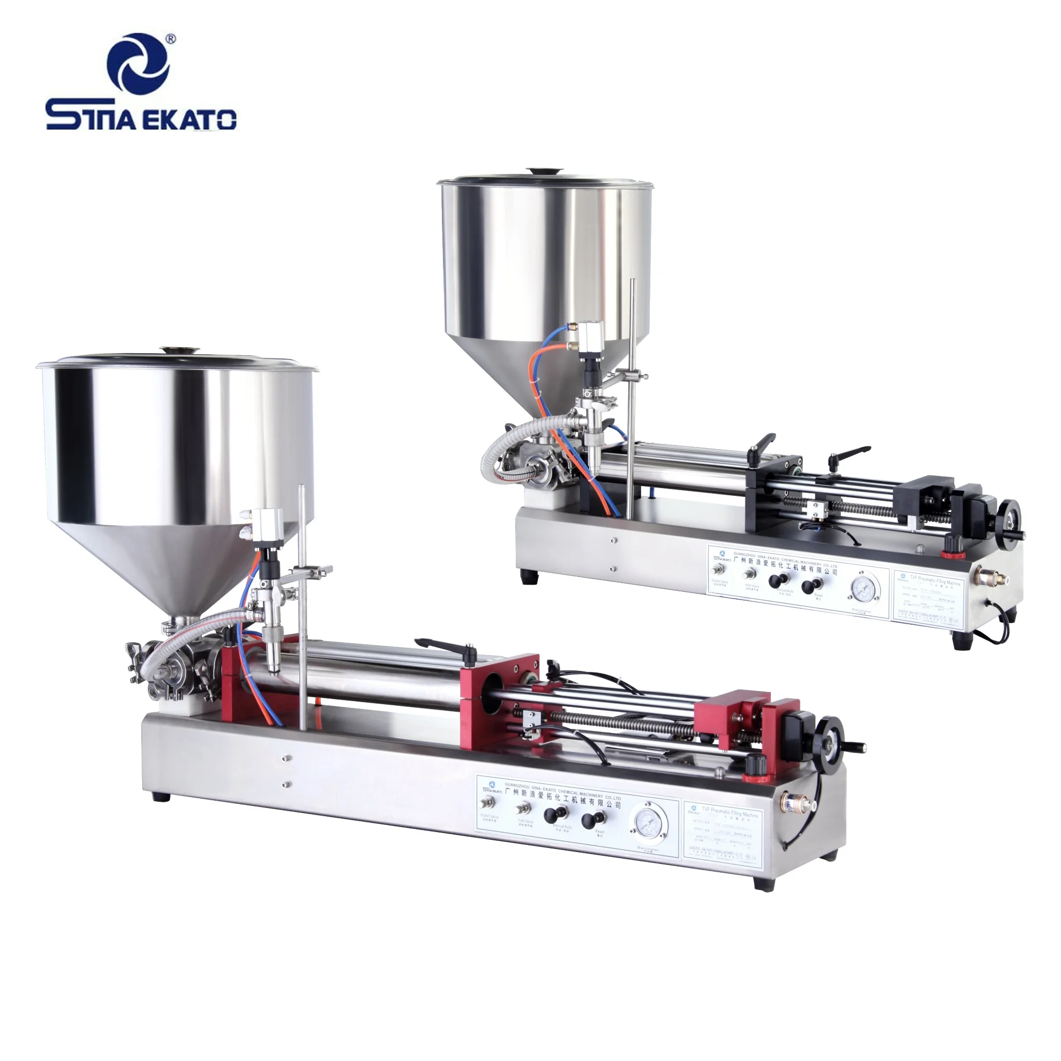 

Best selling horizontal pneumatic liquid filling machine
