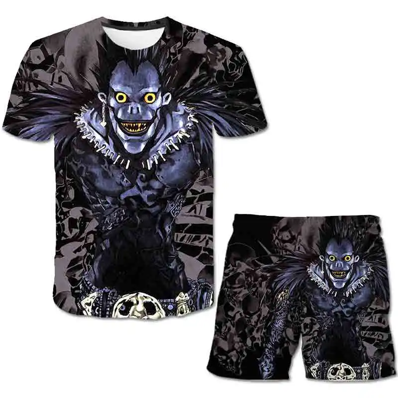 

New 3d Printed Anime. Comic Character T-shirt Short Sleeve Kids Boys Boys Girls Casual Tops T-shirt Toddler Kids Clothes 4t-14t