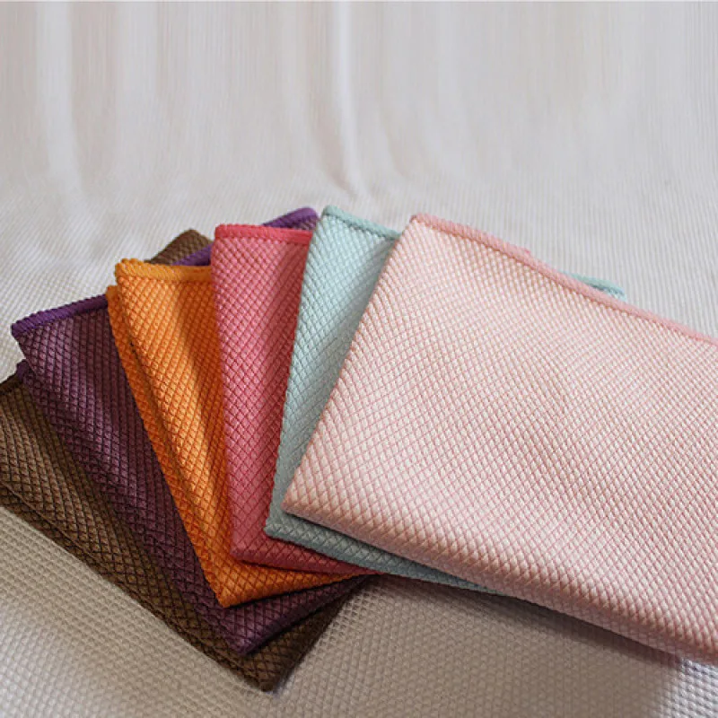 

Soft microfiber cleaning towel absorbent glass kitchen cleaning cloth rag table window car dish towel rag