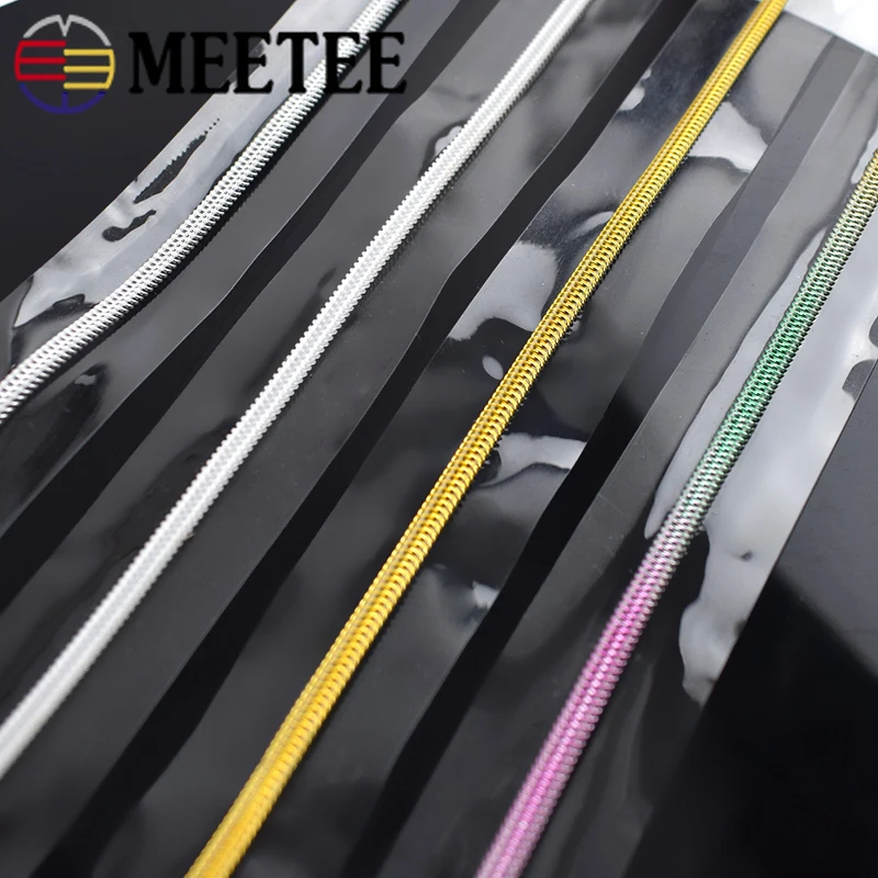 4Meters 3# 5# PVC Nylon Zipper for Sewing Sports Raincoat Pencilbag Zips Cosmetic Bag DIY Garment Accessories | Дом и сад