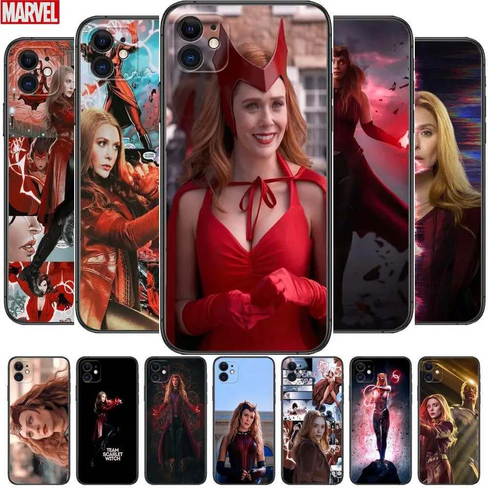 

Wanda Marvel Phone Cases For iphone 13 Pro Max case 12 11 Pro Max 8 PLUS 7PLUS 6S XR X XS 6 mini se mobile cell