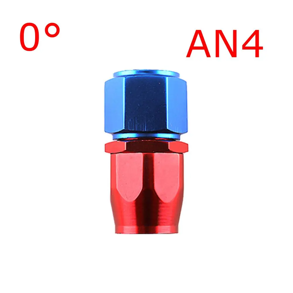 Универсальный AN4/AN6/AN8/AN10/AN12 Прямой 0 ° /45 ° /90 ° /180 °   Ступень CPE Масло Топливный Поворотный шланг Фитинг Набор адаптеров для конца масляного шланга