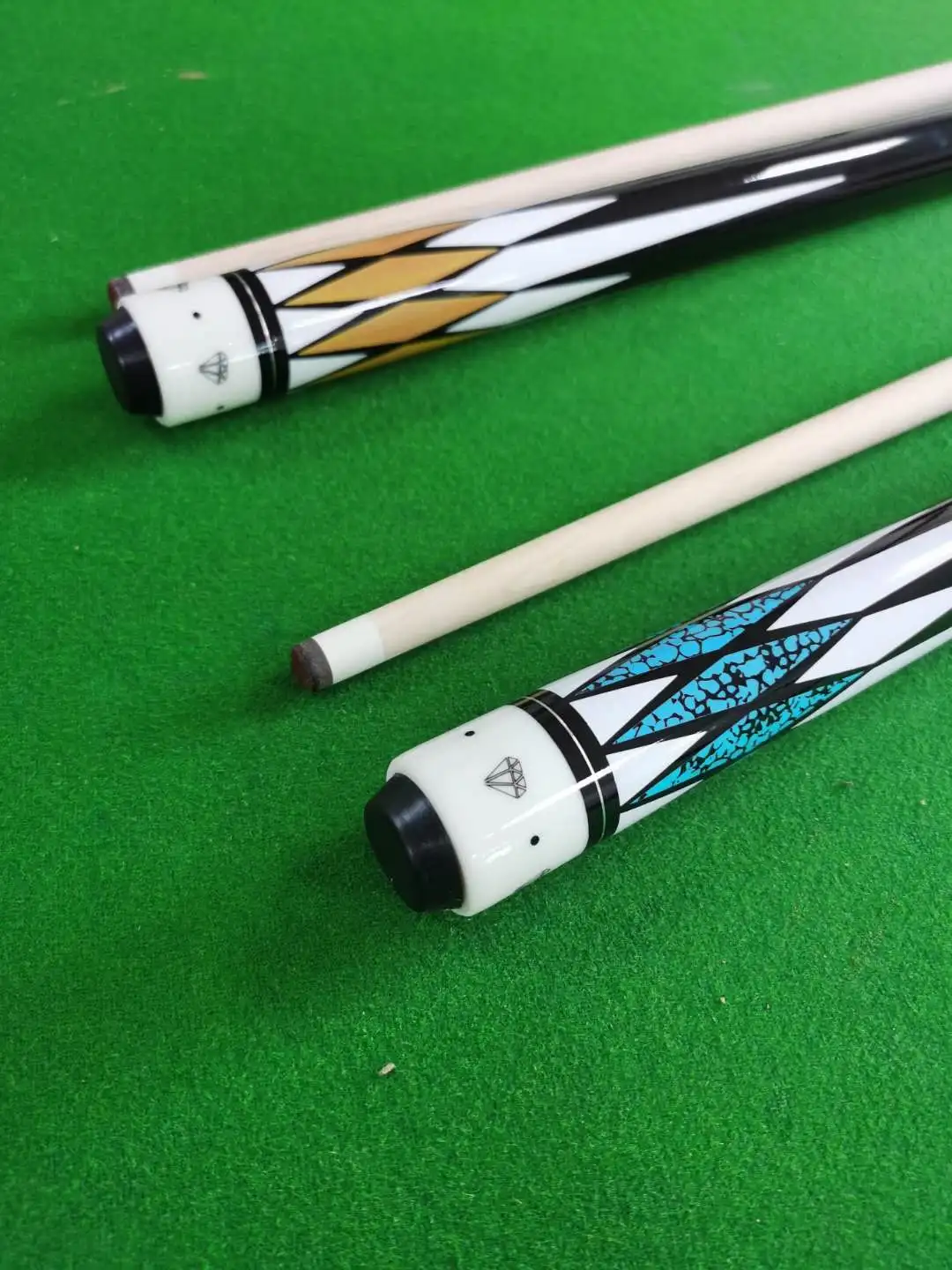2 шт. Канада Кленовый флэш накопитель Алмазный бильярдный кий|Кии для снукера и
