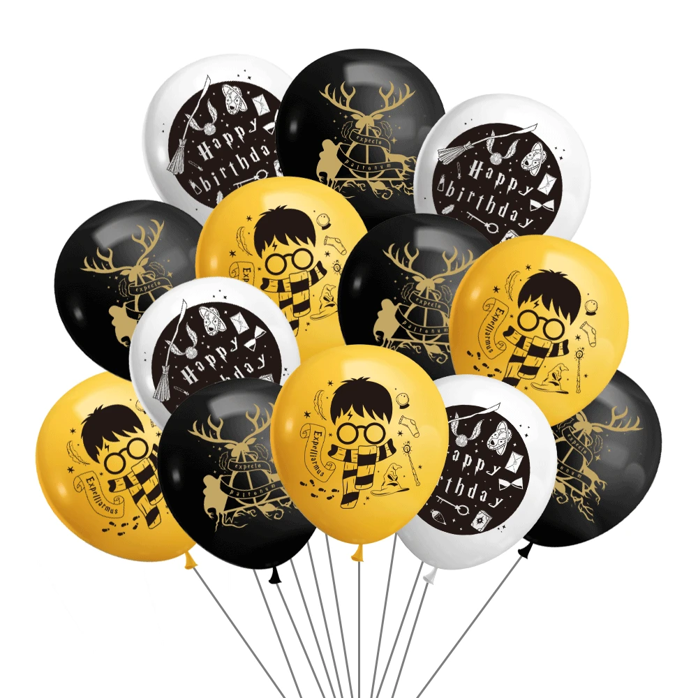 

20pcs Harried balloons Pottering theme balloon Set magic child Birthday party Decoration supplies
