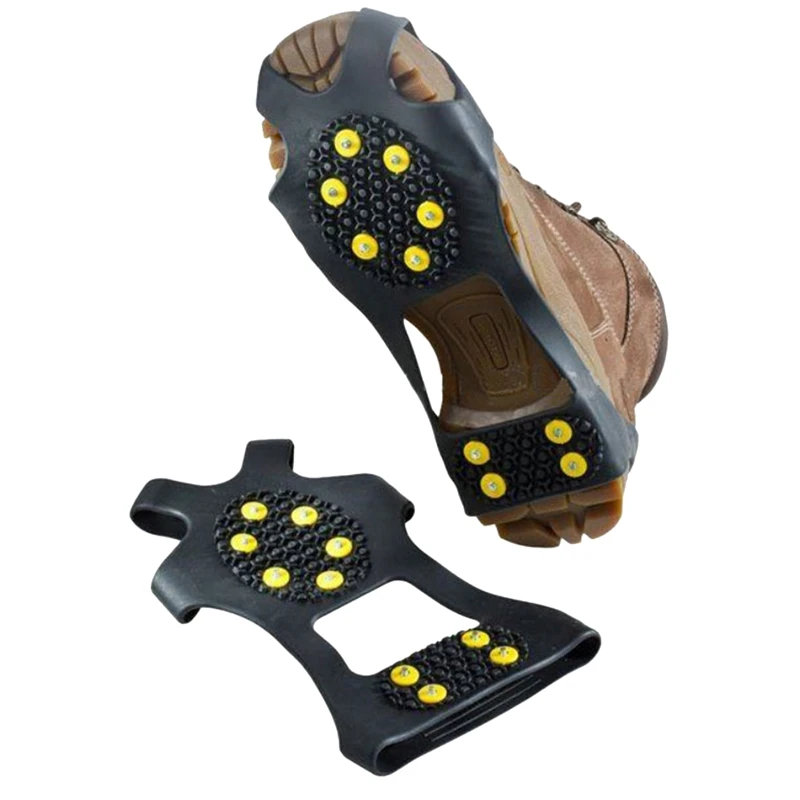 Профессиональная обувь для ходьбы по льду и снегу защитный инструмент с шипами