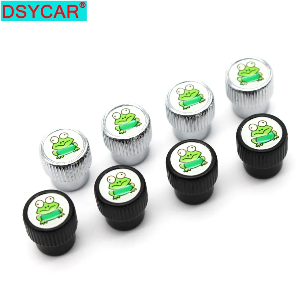 DSYCAR 4 шт./компл. Стайлинг автомобиля из цинкового сплава колпачок клапана