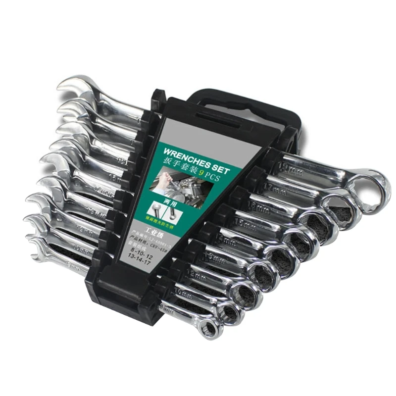 Набор гаечных ключей из хромованадиевой стали 6/9 шт. | Инструменты