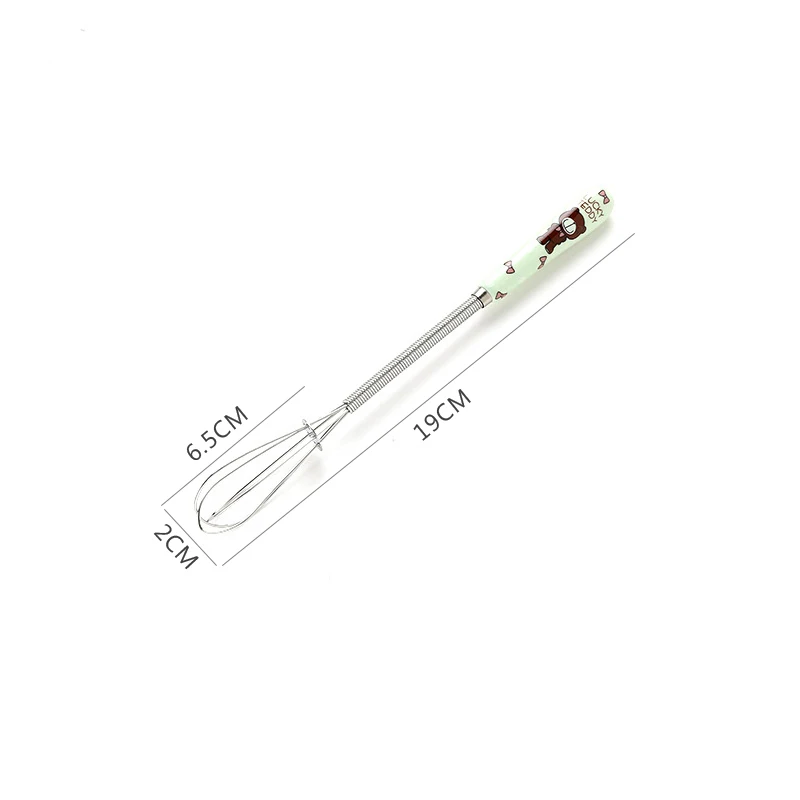 1 шт. мини ручка мешалка венчик Кофе молочный напиток практичный яйцо наконечник