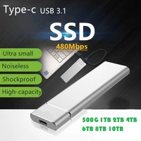 m 2 ssd 1tb 2tb 4tb 8tb 10tb storage device hard drive portable typec mobile hard disk shockproof solid state disk speed tra hdd