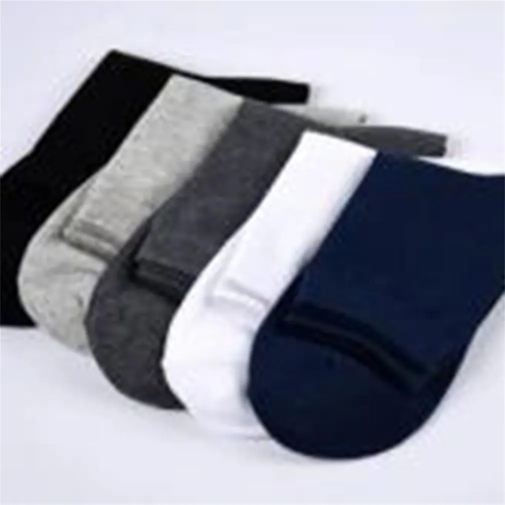 2pairs white 2 пар/уп. деловой стиль удобный однотонный хлопок носки повседневные мужские длинные носки для осени и зимы - Цвет: 2pairs white