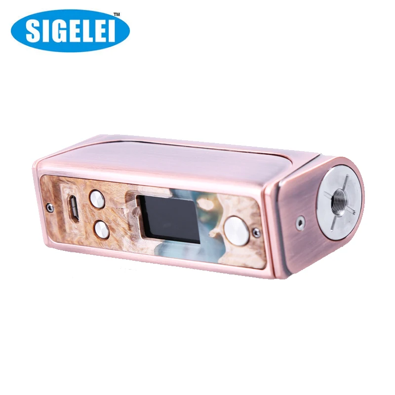 Оригинальные электронные сигареты Sigelei Evaya 66 TC бокс мод Вт вейп одна батарея для