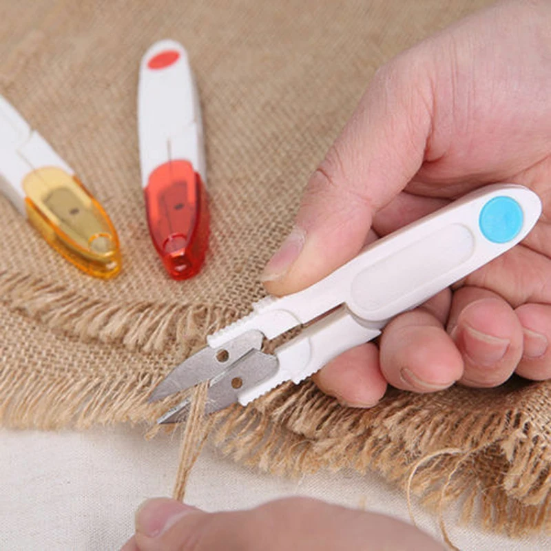 Ножницы для стрижки СНиП нитеобрезатель сдвига с Безопасность крышка Швейные