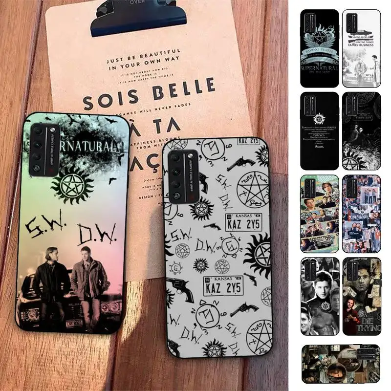 

Supernatural TV Show Phone Case for Huawei Honor 10 i 8X C 5A 20 9 10 30 lite pro Voew 10 20 V30