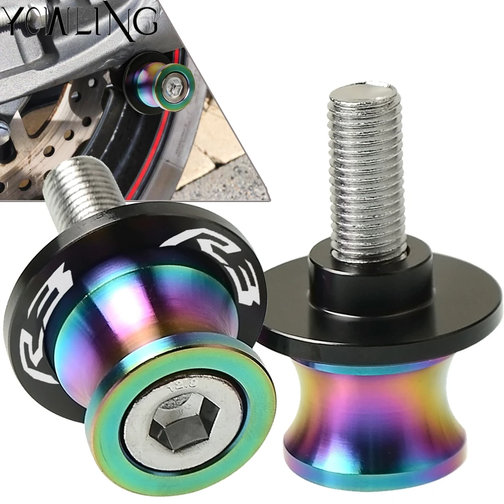 

M6 Swingarm Stand Screws CNC Motorcycle Swing Arm Spools Sliders bobbins FOR R3 YZFR3 YZF-R3 2015 2016 2017 2018 2019