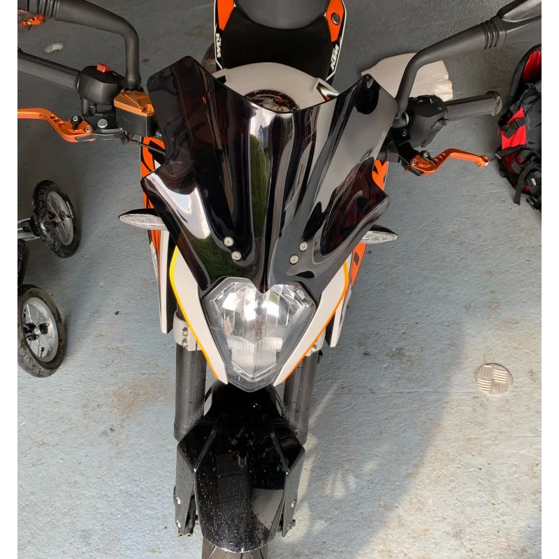 Дымчатое лобовое стекло для мотоцикла Ветер Экран 2011 2012 2013 2014 2015 2016 KTM 125 200 390 Duke