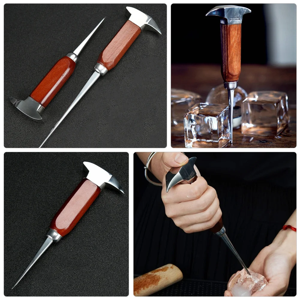 1 шт. ледокол с деревянной ручкой инструмент для ледокола в японском