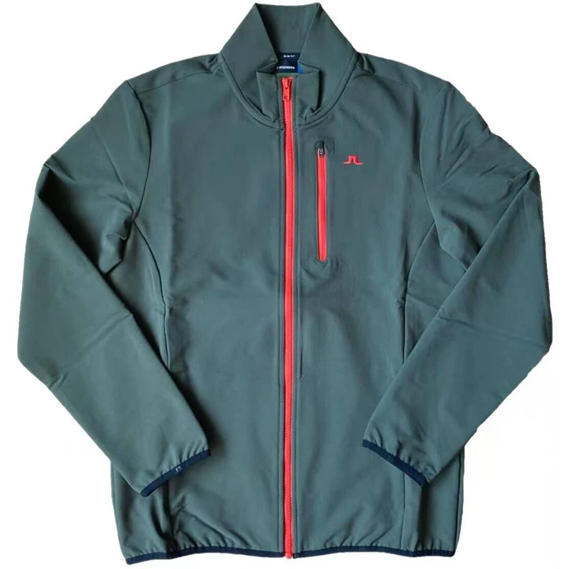 

Golf Clothing Men's Long Sleeve Windbreaker Jacket Waterproof and Windproof Casual Sportswear Jacket Size M-XXL