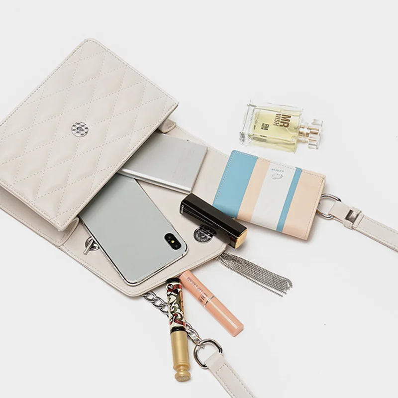 

Luxury Tassel Shoulder Bag For Woman Chain Crossbody Messenger Bags Brand Designer Clutch Phone Pack Fashion Leather Women Bag