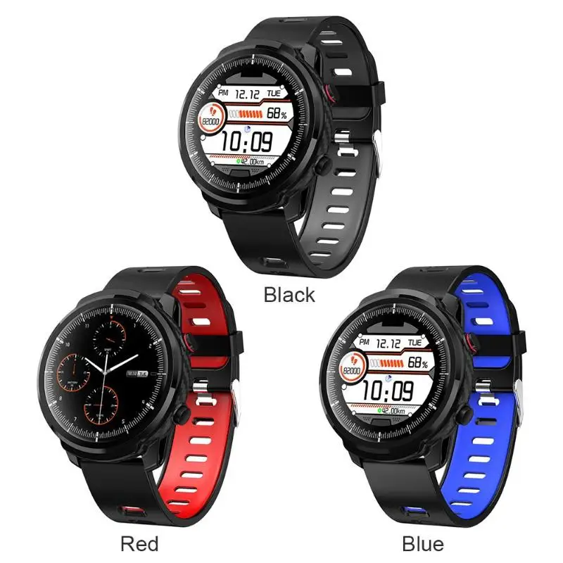 Смарт-часы L3 с сенсорным экраном счетчик шагов пульсометр спортивный браслет в