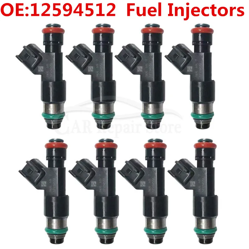 Топливные форсунки Nozzel 12594512 217 2436 OEM для Chevrolet Express 1500 GMC Sierra 67578 л V8 8 шт.