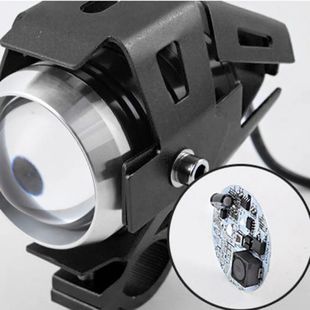 

2Pcs Motorcycles Headlight 6500k White Super Bright LED Working Spot Light Motorbike Fog Lamp 2600LM LED Scooters Spotlight