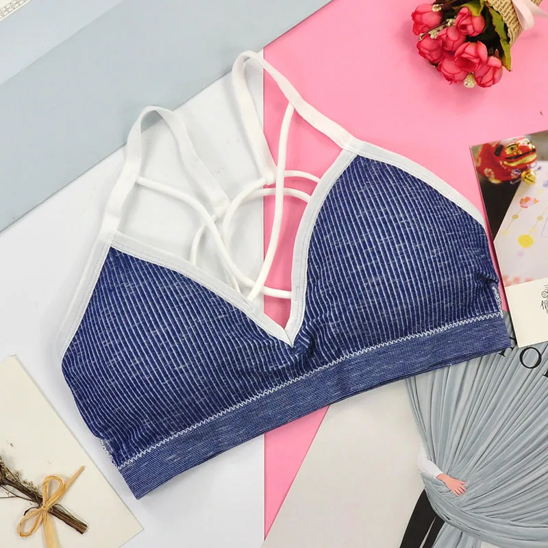 Women Padded Bra Shockproof Bralette Breathable Athletic Fitness Running Vest Skin-friendly Tops Gym Shirt | Женская одежда