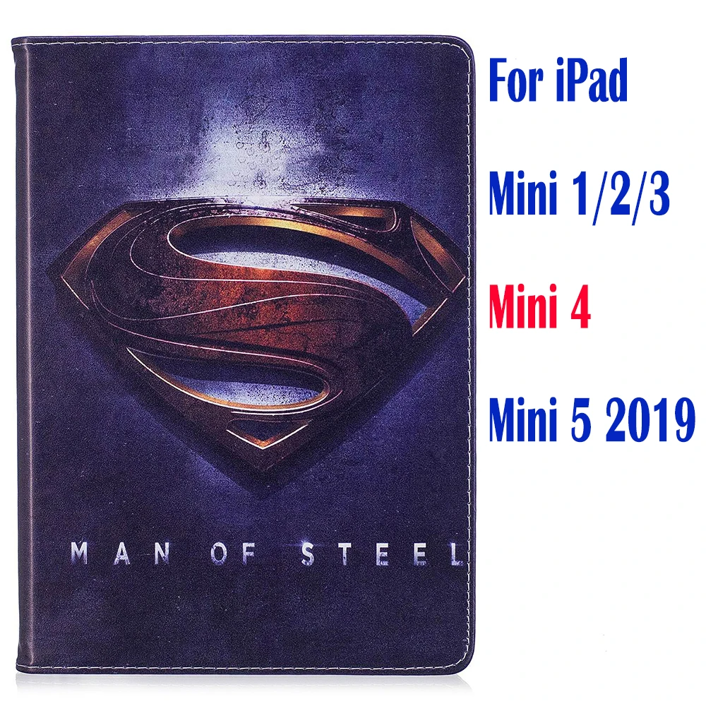 as photo Чехол для ipad 4 air 2 ipad 9,7 ipad mini 1/2/3/4/5 Pro Movie Marvel Мстители эндгейм Тор стенд coque capa Cover - Цвет: as photo