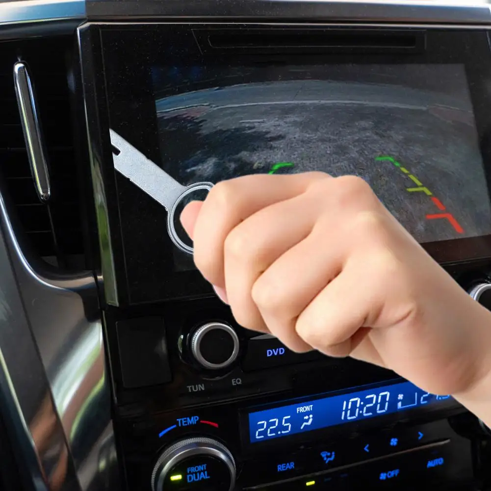 Полезный практичный инструмент для снятия радиоприемника установки ключей VW Audi