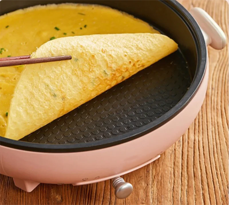 Электрическая кастрюля для торта домашняя сковорода с подогревом блинов