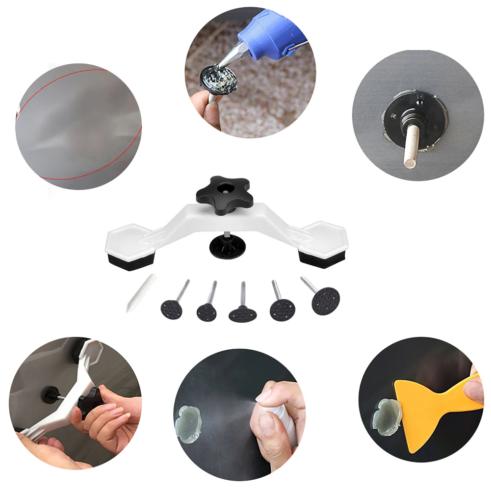 Набор инструментов для ремонта вмятин автомобиля комплект ручных удаления в