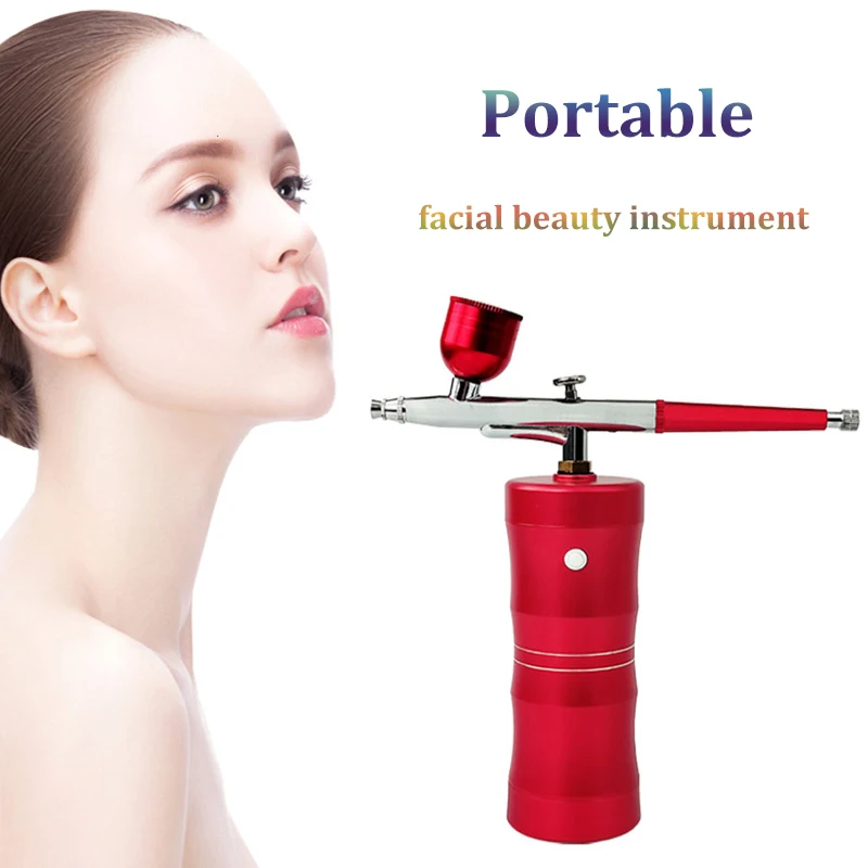 Новейший Топ 0 3 мм мини воздушный компрессор комплект аэрограф краскопульт