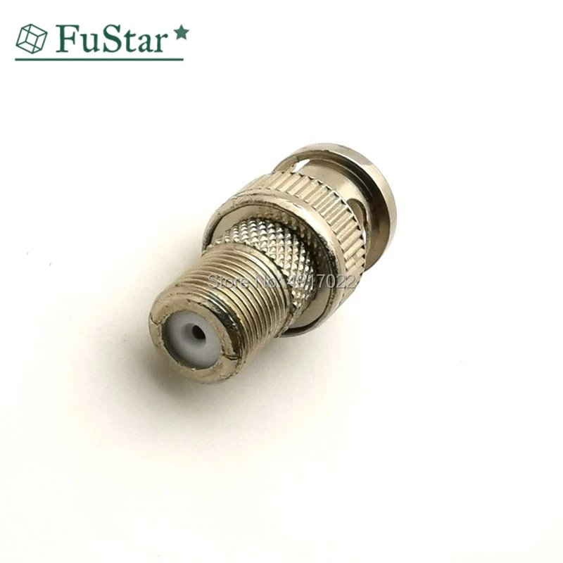 10 шт./компл. BNC штекер для F Женский Джек коаксиальный разъем адаптер камеры