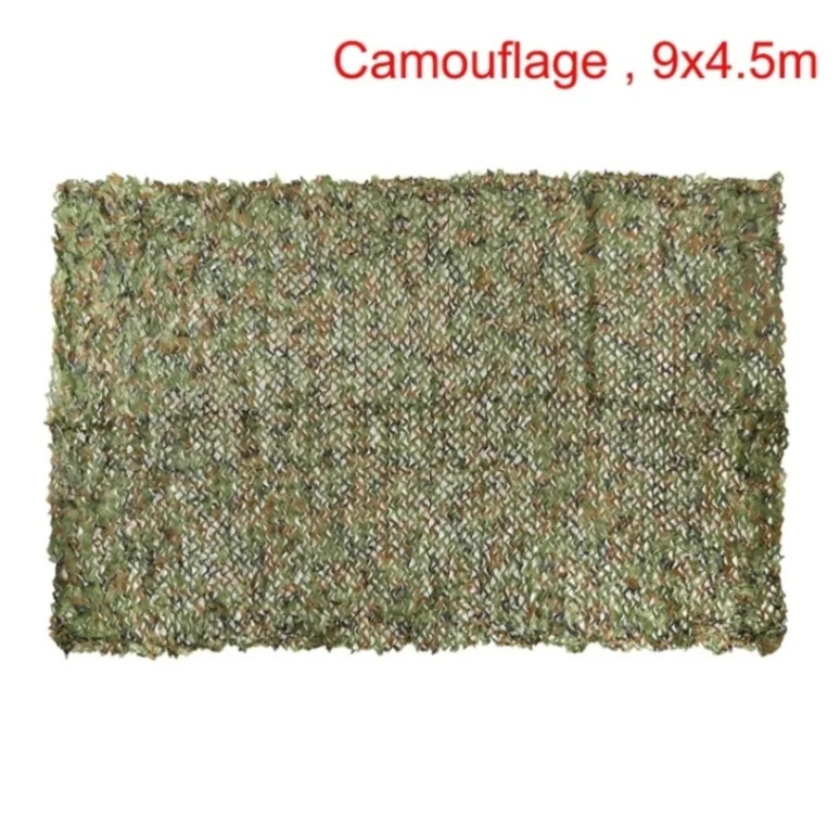 Camouflage 9x4.5m Походная камуфляжная охотничья Военная камуфляжная сетка лесная армейская тренировочная камуфляжная сетка Чехлы для наблюдения за птицами палатка - Цвет: Camouflage 9x4.5m