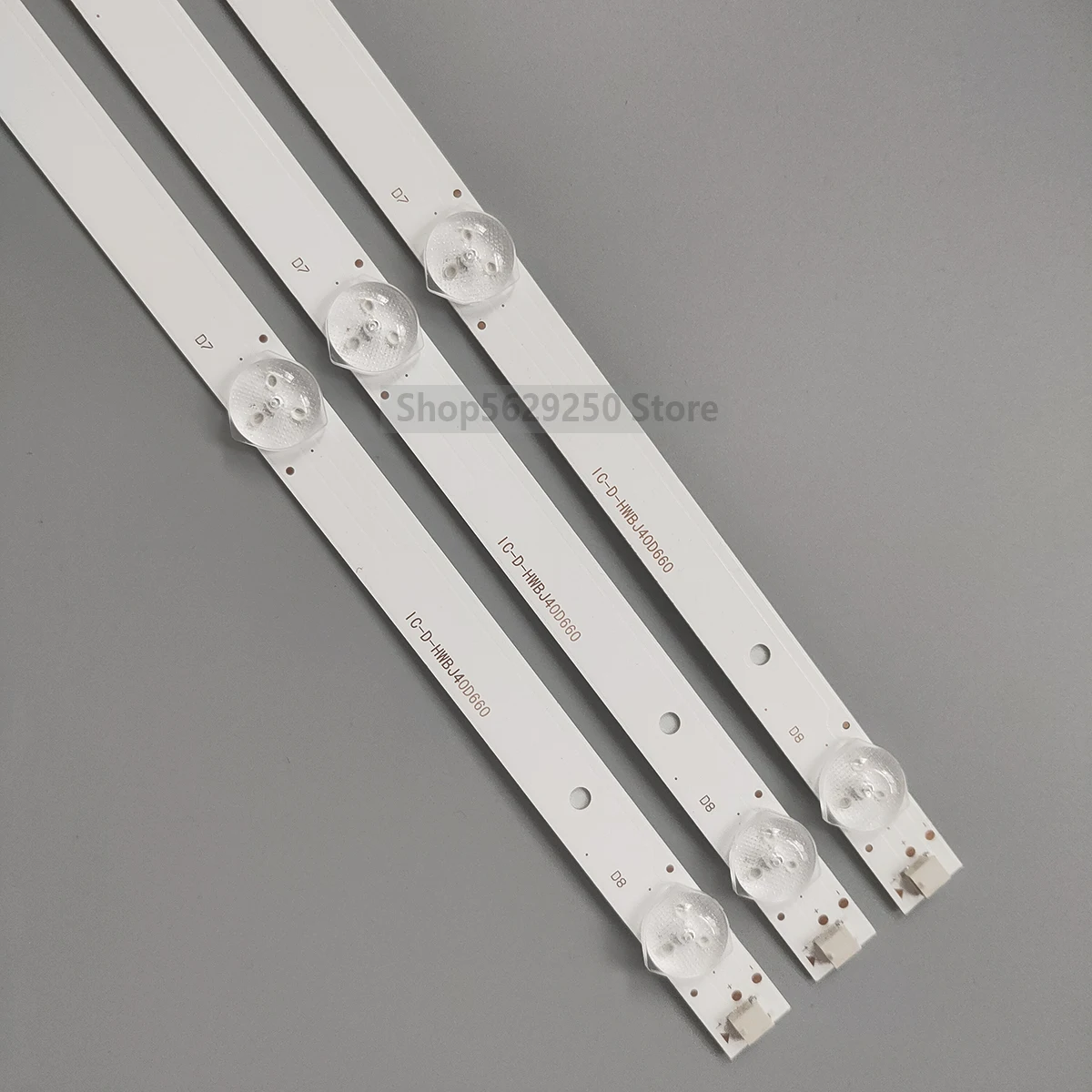 

3pcs LED Strip For 40 inch TV IC-D-HWBJ40D660 SCREEN V400HJ9-MD1 PANASONIC TX-40ES400B TX-40ES500B TX-40FS503B TX-40ESW504B