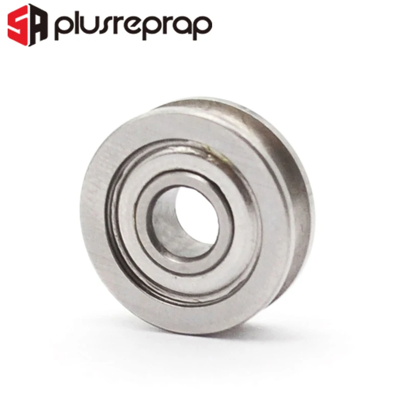 

10PCS U604ZZ 604UU U604 4 x 13 x 4 mm U Carbon Steel Deep Groove Ball Bearing Traces for 3D Printer Part