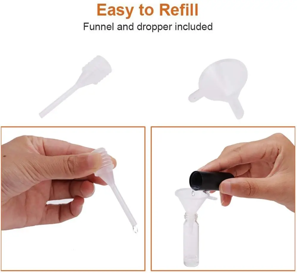 

10Pcs 5ml Perfume Atomiser Bottles Perfume Atomisers Refillable Perfume Atomizer Mini Perfume Bottles Travel Empty Spray Bottle