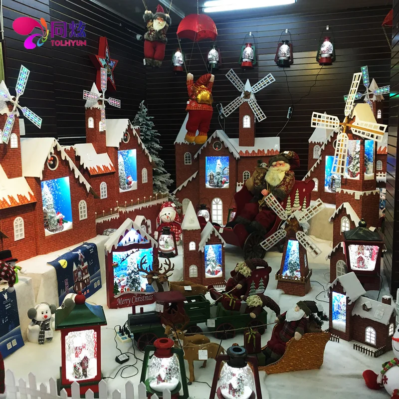 Рождественская елка электрическая музыка снег Дрифтинг дом реквизит торговый