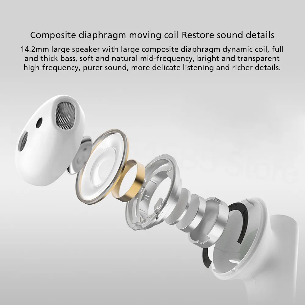 Оригинальные беспроводные наушники Xiaomi Airdots Pro 2s Mi True TWS Earbuds Air беспроводное