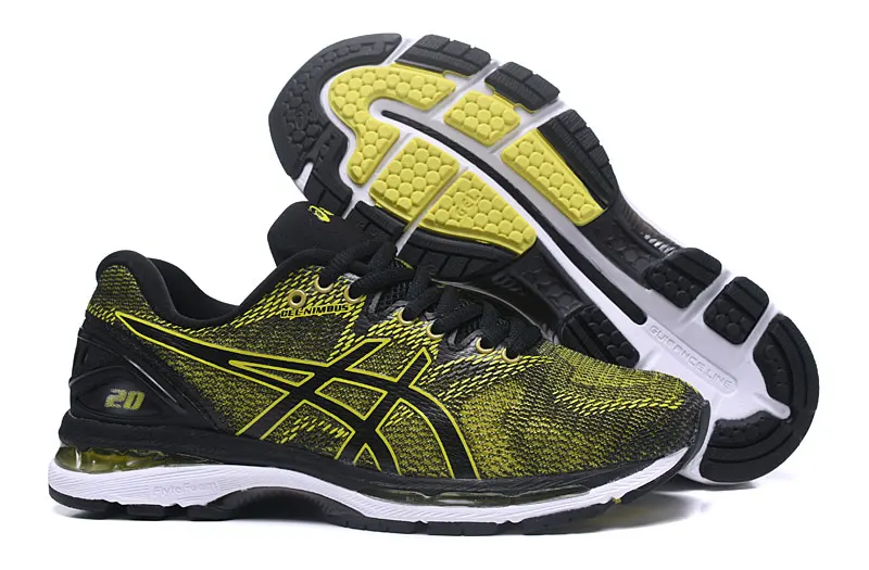 ASICS GEL-Nimbus 20 оригинальные мужские кроссовки для бега Asics мужские кроссовки дышащая Спортивная обувь кроссовки