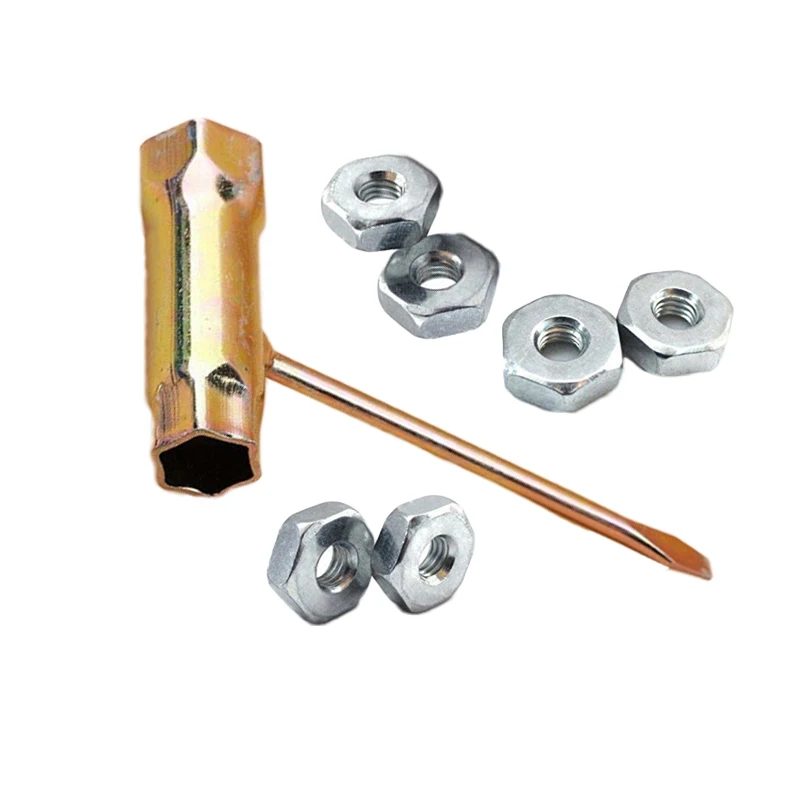 

7pcs Combo T Wrench Guide Bar Nuts Set Durable For STIHL MS230 MS210 MS180 MS170