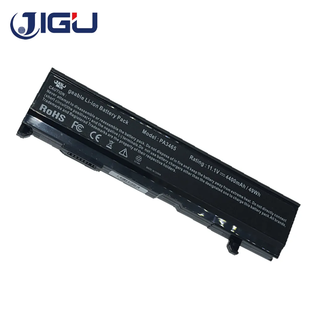 JIGU ноутбука Батарея для ToshibaPA3451U 1BAS спутниковый Pro M45 M70 M115 A100 A105 A110 A135 M105 PA3465U 1BRS